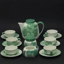 SUPERB 1950s Ernestine Pottery Salerno Coffee Service Jacqueline Kennedy