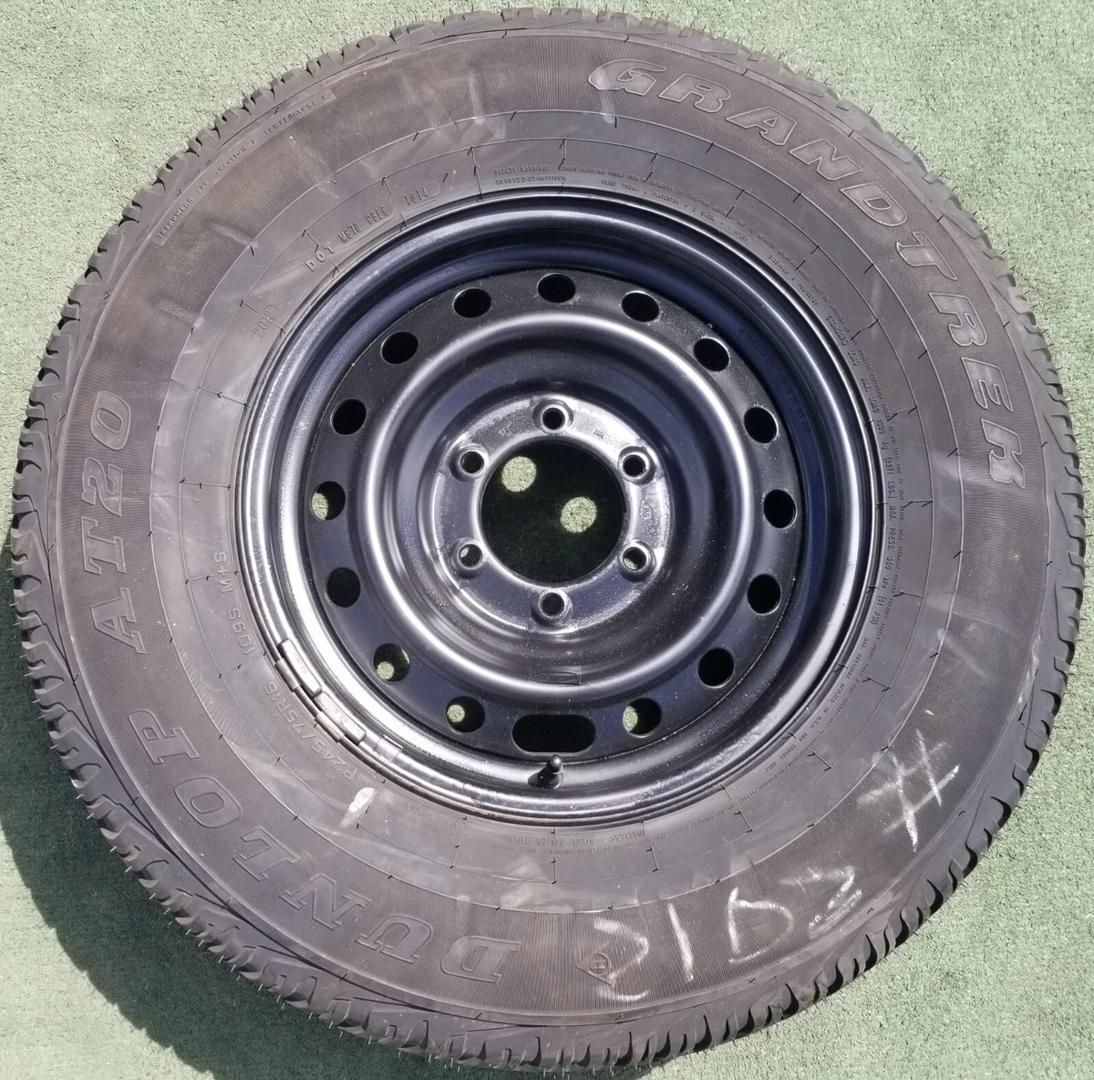 2005-2023 Toyota Tacoma Tundra Spare Wheel Tire Dunlop Grandtrek