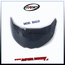 VISIERA CASCO SUOMY HALO LENTE FUME' SCURO DARK SMOKE PRODOTTO ORIGINALE SUOMY