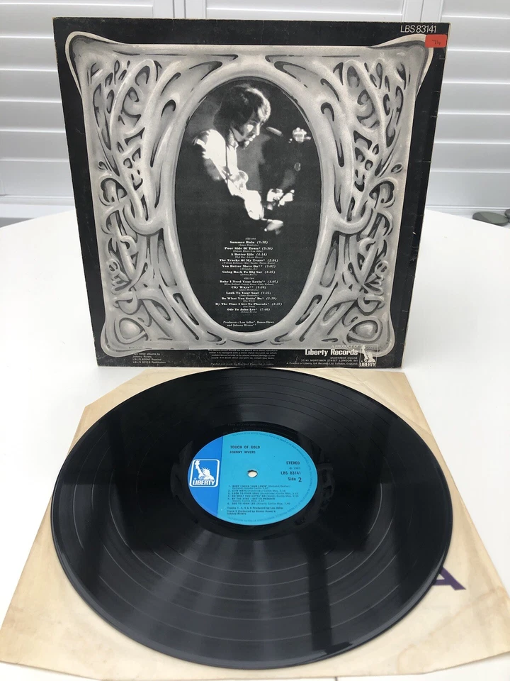 JOHNNY RIVERS A TOUCH OF GOLD LBS 83141 1969 VINYL LP RECORD EX VG+ - Image 2 of 4
