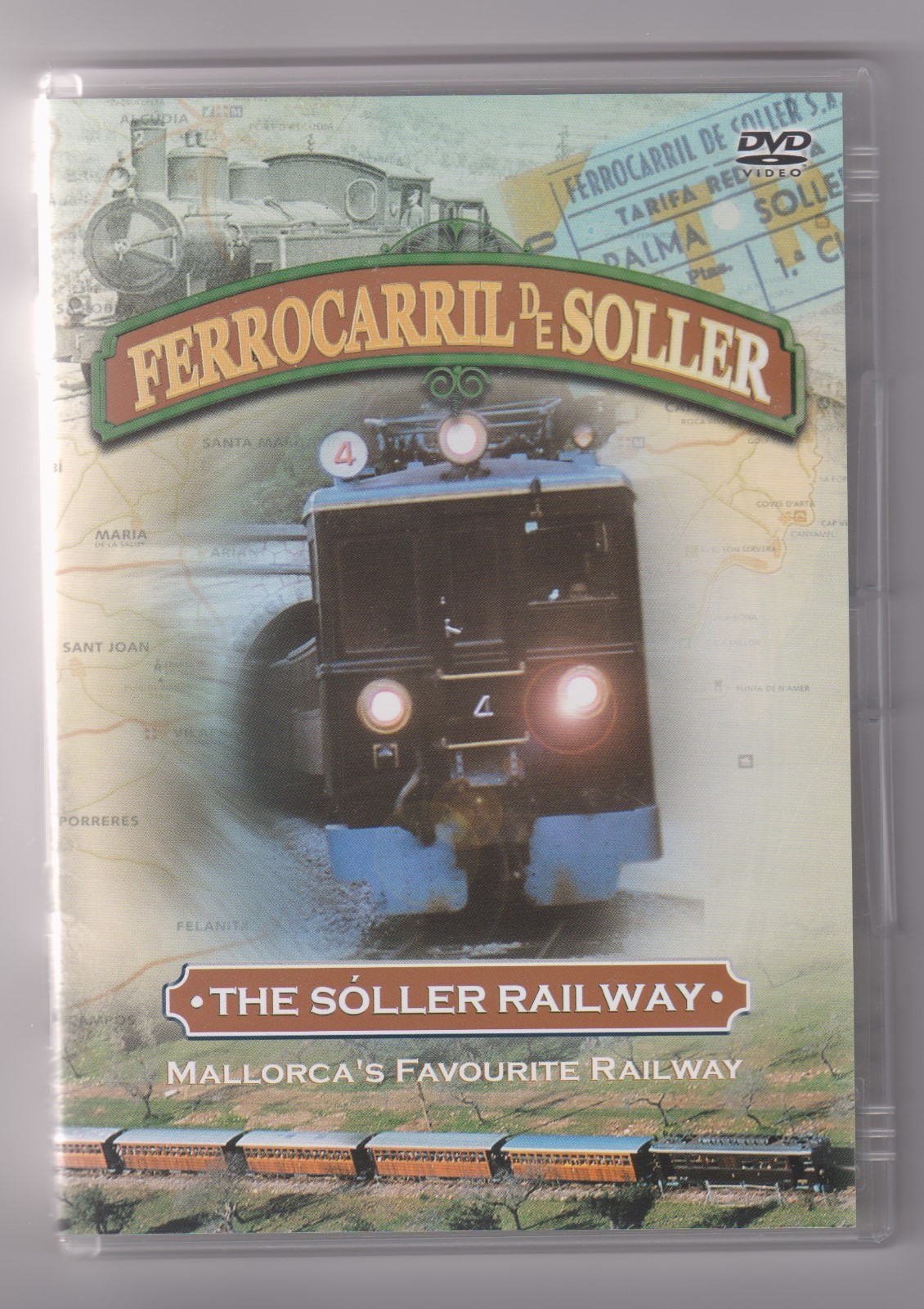 The Soller Railway (DVD, 2005) Mallorca's Favourite Railway ~ Railway DVD