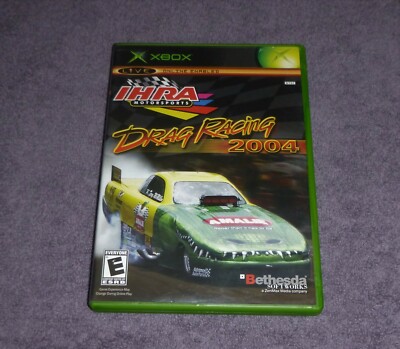 IHRA Drag Racing 2004 (Microsoft Xbox, 2004)-Complete