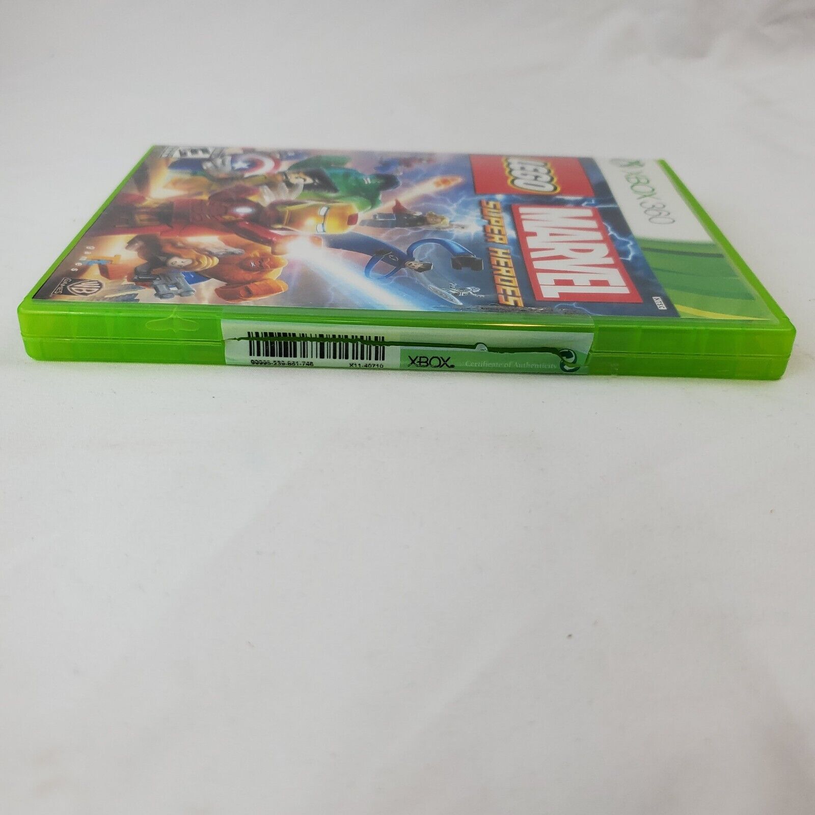 LEGO Marvel Super Heroes (Microsoft Xbox 360, 2013) Complete Tested VG Game