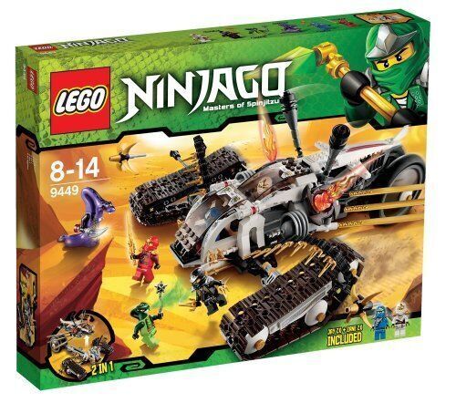 *BRAND NEW* LEGO Ninjago ULTRA SONIC RAIDER 9449 - Picture 1 of 1