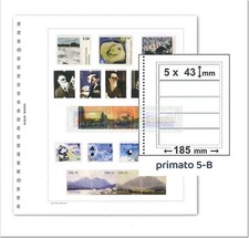 FOGLI 22 FORI MARINI "PRIMATO 5B" VENDITA DA 6 FOGLI