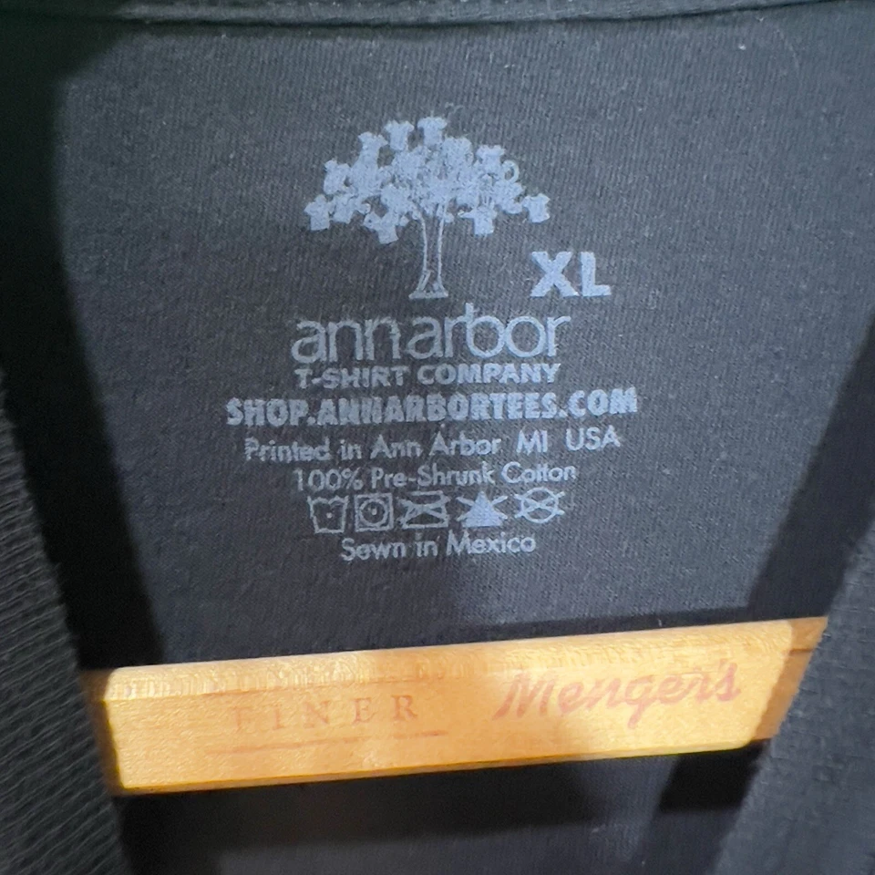 Camiseta Ann Arbor Fire Rescue Masculina Preta Extra Grande 100% Algodão - Bandeira Americana - Imagem 3 de 3