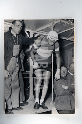 Foto vintage Ciclismo, Gino Bartali, Tour de France 1953