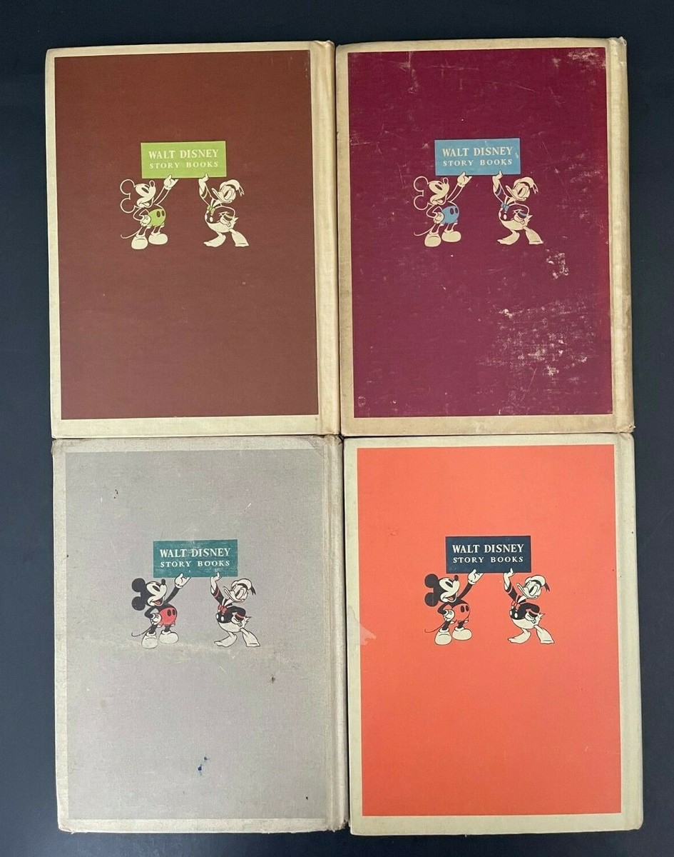 Vintage Walt Disney Books Lot (4) | 1940's | PGB | eBay