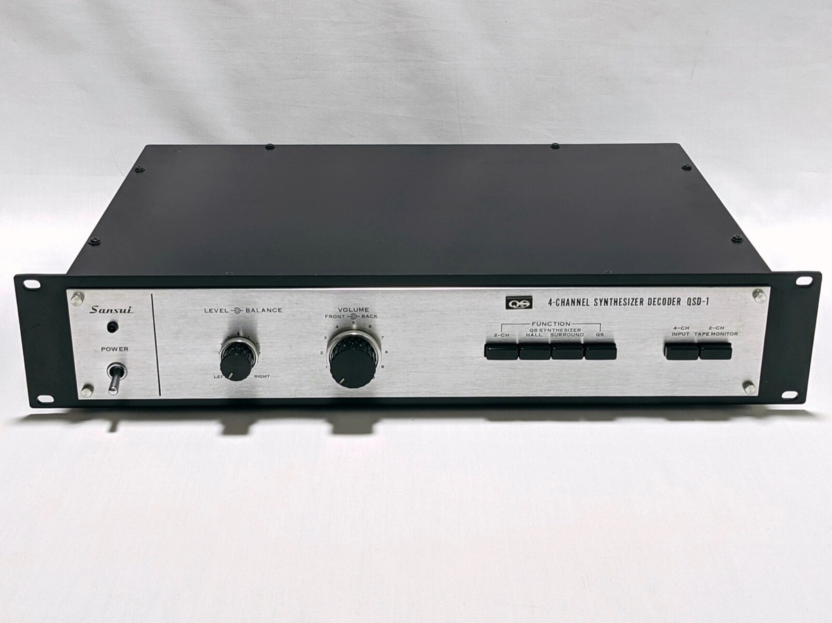 Vintage Sansui QSD-1 QS 4 Channel Synthesizer Decoder | eBay