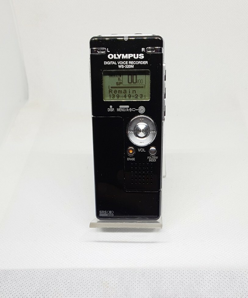 Olympus WS320M Digital Voice Recorder Black (Excellent condition
