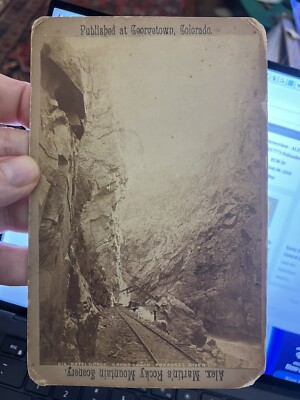 Cabinet Photo Royal Gorge Grand Canyon Arkansas River Alex Martin Georgetown CO