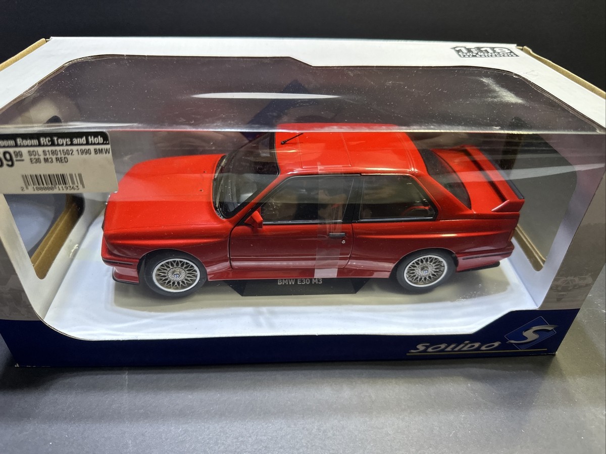 BMW M3 E30 レッド 1/18 1/18 Solido 1997 BMW M3 (E36) Coupe Streetfighter (Imola Red