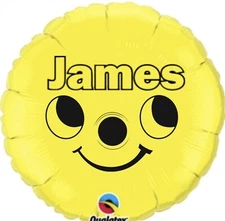 James Henry Hoover 18” Foil Round Helium Balloon Birthday Party Decoration