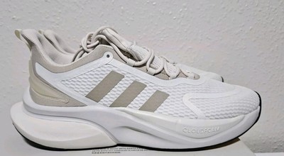 Adidas Alphabounce+ Bounce Weiß Beige Schuhe Größe UK 11,5 IG3582