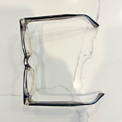 Swank Optical Japan Countdown grey Fade 44x24 thick frame eyeglasses - Picture 6 of 9