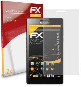 2x Lamina Protectora De Pantalla Para Lenovo Tab 2 10 Mate Y Antigolpes Ebay