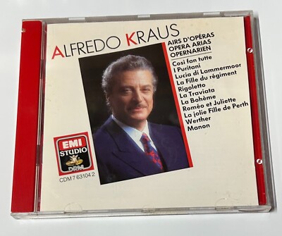 Alfredo Kraus: Opera Arias - CD VG