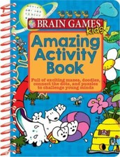 Active Minds - Amazing Activity Book – Mazes, Connect the Dots and More Puzzles