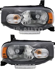 For 2009-2014 Nissan Cube Headlight Halogen Set Driver and Passenger Side
