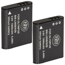 BM 2X LI-90, LI-92B Batteries for Olympus Tough TG-Tracker, SH-2, SH-50, SH-60