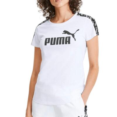 PUMA women's amplified tee white 