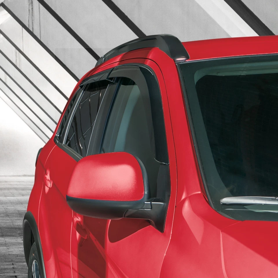 Sun Rain Visors Wind Rain Guards for 2011-2025 Mitsubishi Outlander Sport - Image 3 of 4