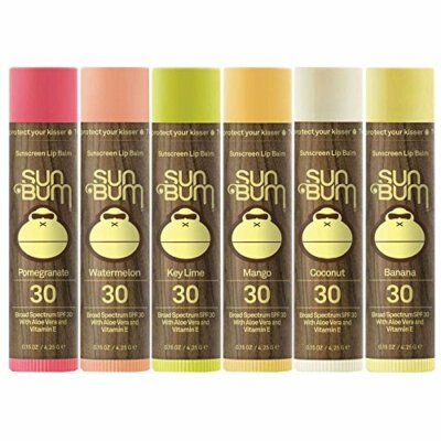 Sun Bum Lippenbalsam SPF 30 - Wasser- & Schweißresistent, Mit Kakaobutter, 0.15oz (4.25g)