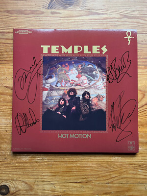 Temples - hot motion SIGNED RED