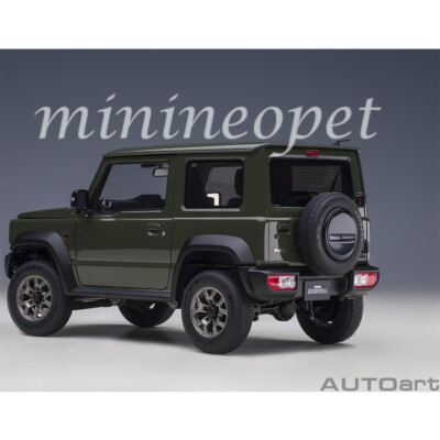 AUTOart 78509 SUZUKI JIMNY JB74 1/18 MODEL CAR JUNGLE GREEN | eBay