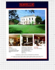Avon Burrington West Tytherley Burley Hamsphire House Advert   - 1991 Cutting