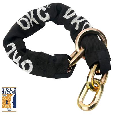 Securing Chain Maximum Heavy Duty Security Chain 2.6 ft x 1/2 in Thick, Hardened Alloy ...