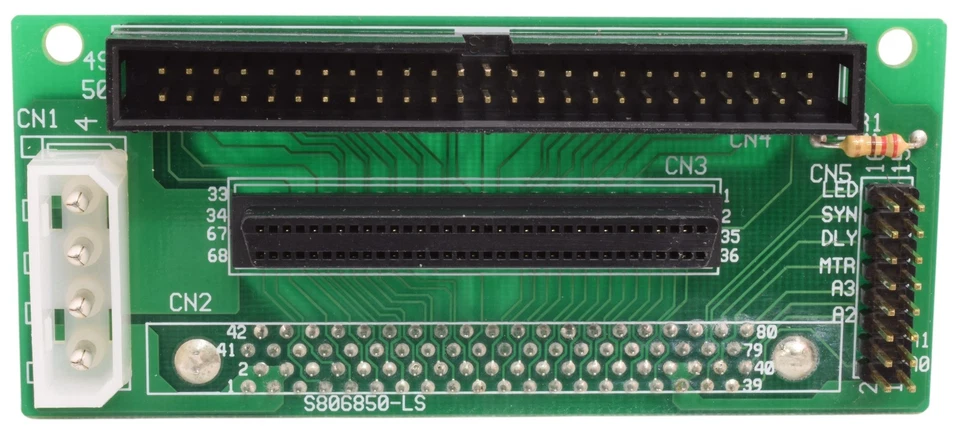 PTC SCA 80 Pin to 68 50 Pin SCSI Adapter - Image 3 of 3