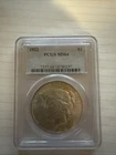 1922 Peace Dollar Silver MS64 PCGS