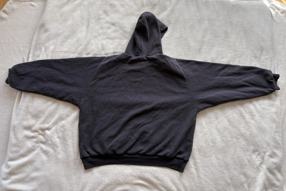 Yeezy Gap Logo Shrunken Hoodie Black Size XXL – Excellent Condition - Bild 2 von 4