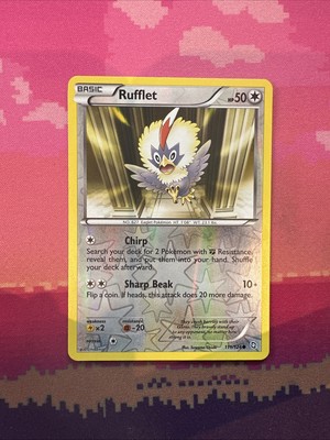 Pokemon Karte Rufflet Dragons Exalted Reverse Holo 111/124 Near Mint