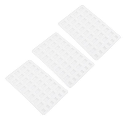  3 Pcs Building Blocks Silicone Mold Sand Table Bricks DIY Miniature Models