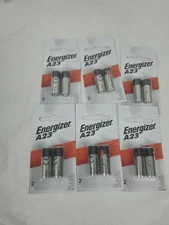 Energizer A23 Battery Alkaline 6 2 packs 12 Batteries Total Ex. 3/27