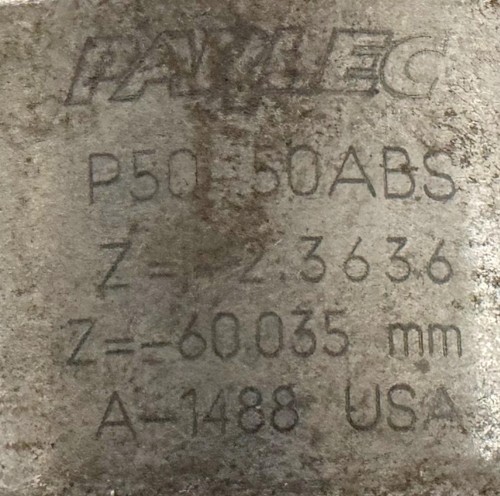 Parlec P50-50ABS End Mill Tool Holder A-1488 USA - Picture 2 of 2