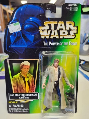 Star Wars The Power Of The Force Collection 1 Han Solo In Endor Gear