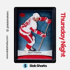2005 UPPER DECK ARTIFACTS #39 STEVE YZERMAN RED /50
