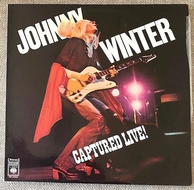 Johnny Winter 'CAPTURED LIVE!' LP (1976) EX/EX - Image 1 of 4