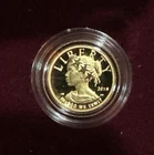 2018 W 1/10 Oz Gold American Liberty High Relief Proof $10 Coin GEM +BOX & COA