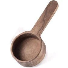 Wooden Coffee Scoop Tablespoon Measuring Spoon for Ground Beans Tea Soup Mixing