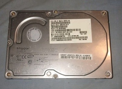 40.0 GB Maxtor D540X-4K 3.5 Series Hard Drive MX4K040K2 SQ-012341-12547-22J-41C8