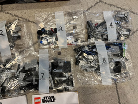 LEGO Star Wars 75348 Mandalorian Fang Fighter vs TIE Interceptor *OPENED BOX*