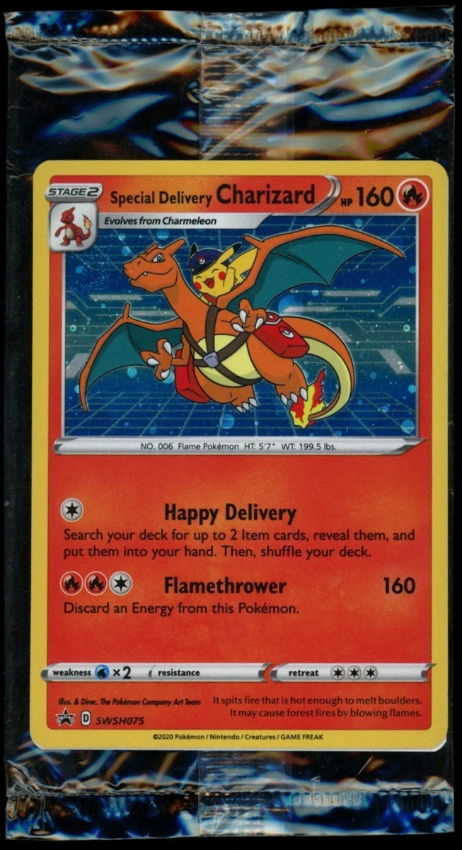 ポケモンカードゲーム 2022 Special Delivery Charizard #075 Special Delivery Charizard SWSH075 SWSH: Sword & Shield Promo