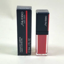 Shiseido Lacquerink LipShine #304 Techno Red 0.2 oz NIB TESTER