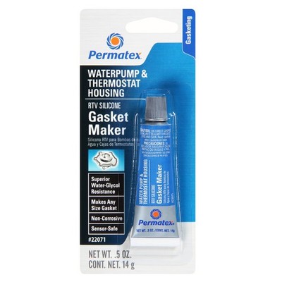 Permatex Water Pump & Thermostat RTV Silicone Gasket Maker 0.5 oz. Tube Carded