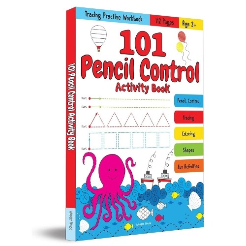 101 Pencil Control Activity Book For Kids by House Books Wonder (PB 2022) - Image 6