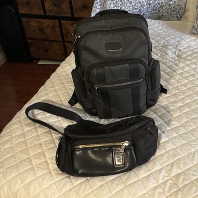 TUMI Medium Backpack w/ Sling Bag. 2  Tumi bags. Smoke free home.